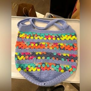 Crochet market bag - handmade